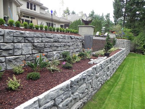 How to Design a Retaining Wall: Why Not Add a Waterfall While You're at It?