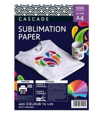 How to Print on Sublimation Paper: A Journey Through Colors and Imagination