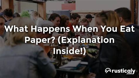 What Will Happen If You Eat Paper: A Journey into the Absurd and the Unexpected